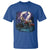 Native American Rider T Shirt Vintage Indian American Motorcycle Wolf - Wonder Print Shop