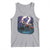 Native American Rider Tank Top Vintage Indian American Motorcycle Wolf - Wonder Print Shop