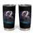 Native American Rider Tumbler Cup Vintage Indian American Motorcycle Wolf - Wonder Print Shop