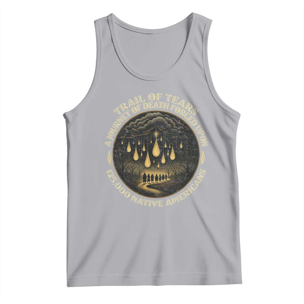 Trail Of Tears A Journey Of Death Forced Upon 125000 Native Americans Tank Top - Wonder Print Shop