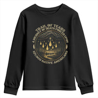 Trail Of Tears A Journey Of Death Forced Upon 125000 Native Americans Youth Sweatshirt - Wonder Print Shop