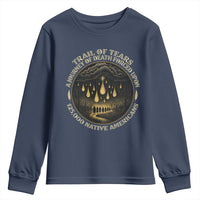 Trail Of Tears A Journey Of Death Forced Upon 125000 Native Americans Youth Sweatshirt - Wonder Print Shop