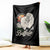 The Great White Buffalo Throw Blanket Native American Sacred Spirit Animal - Wonder Print Shop