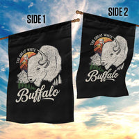 The Great White Buffalo Garden Flag Native American Sacred Spirit Animal - Wonder Print Shop