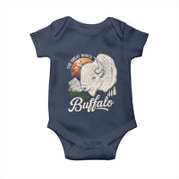 The Great White Buffalo Baby Onesie Native American Sacred Spirit Animal - Wonder Print Shop