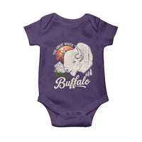 The Great White Buffalo Baby Onesie Native American Sacred Spirit Animal - Wonder Print Shop