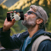 The Great White Buffalo 4 in 1 Can Cooler Tumbler Native American Sacred Spirit Animal - Wonder Print Shop