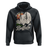 The Great White Buffalo Hoodie Native American Sacred Spirit Animal - Wonder Print Shop