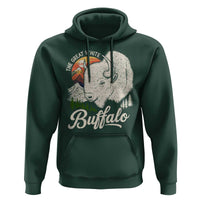 The Great White Buffalo Hoodie Native American Sacred Spirit Animal - Wonder Print Shop