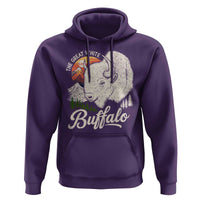 The Great White Buffalo Hoodie Native American Sacred Spirit Animal - Wonder Print Shop