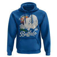 The Great White Buffalo Hoodie Native American Sacred Spirit Animal - Wonder Print Shop