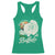 The Great White Buffalo Racerback Tank Top Native American Sacred Spirit Animal - Wonder Print Shop