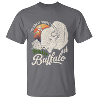 The Great White Buffalo T Shirt Native American Sacred Spirit Animal - Wonder Print Shop