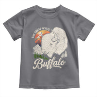 The Great White Buffalo Toddler T Shirt Native American Sacred Spirit Animal - Wonder Print Shop