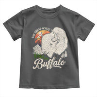 The Great White Buffalo Toddler T Shirt Native American Sacred Spirit Animal - Wonder Print Shop