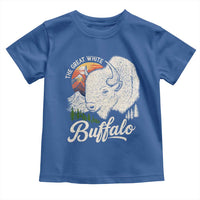 The Great White Buffalo Toddler T Shirt Native American Sacred Spirit Animal - Wonder Print Shop