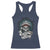 Native American Respect The Chief Racerback Tank Top Indian Tribal Skull Headdress - Wonder Print Shop