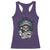 Native American Respect The Chief Racerback Tank Top Indian Tribal Skull Headdress - Wonder Print Shop
