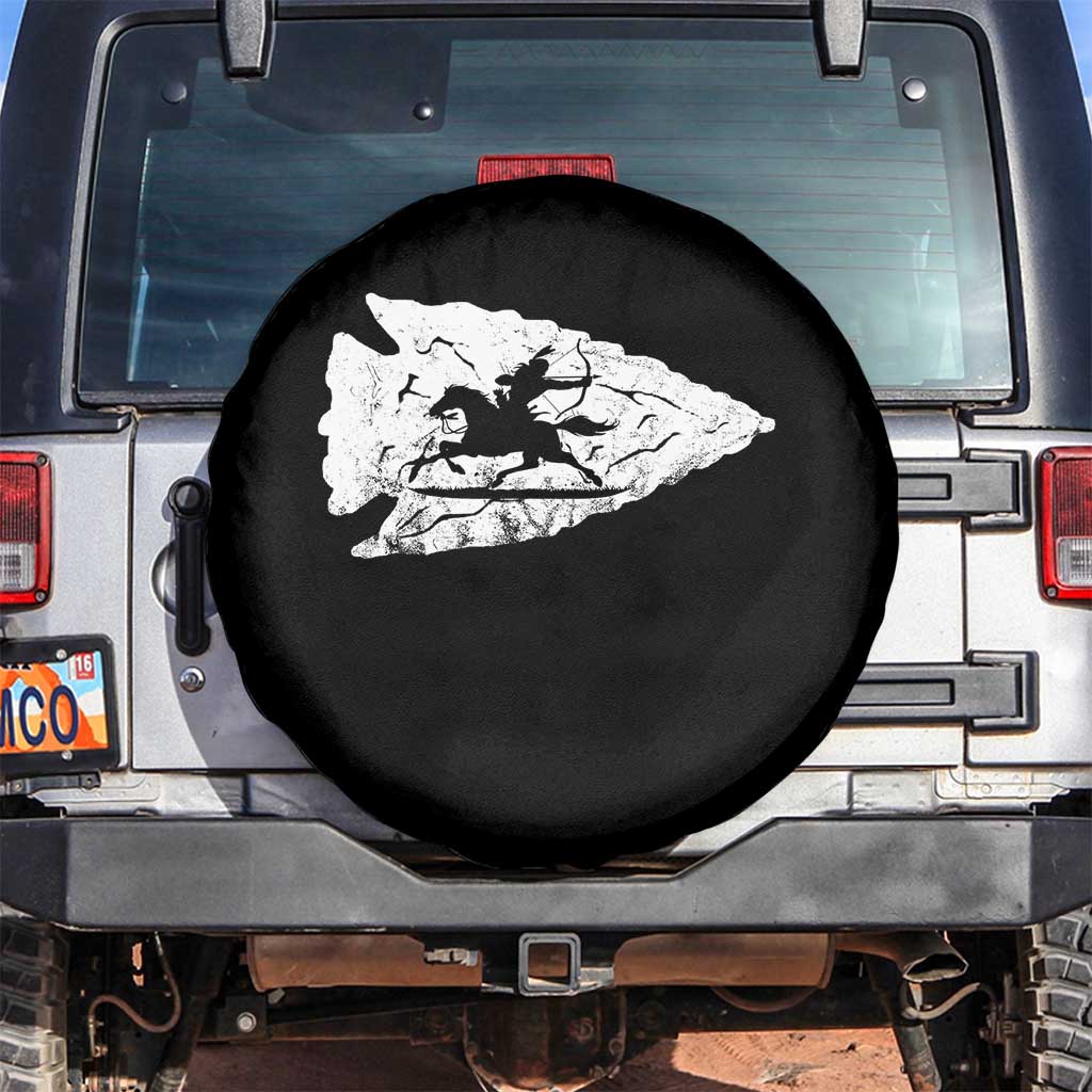 Arrowhead Hunter Indian Chief Relic Hunting Native American Spare Tire Cover - Wonder Print Shop