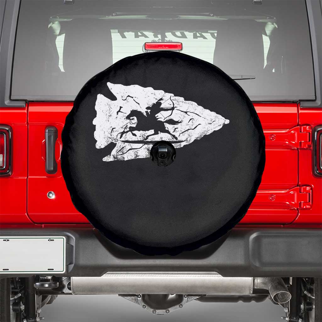 Arrowhead Hunter Indian Chief Relic Hunting Native American Spare Tire Cover - Wonder Print Shop