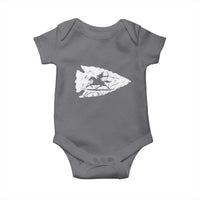 Arrowhead Hunter Indian Chief Relic Hunting Native American Baby Onesie - Wonder Print Shop