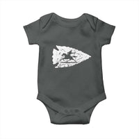 Arrowhead Hunter Indian Chief Relic Hunting Native American Baby Onesie - Wonder Print Shop
