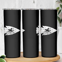 Arrowhead Hunter Indian Chief Relic Hunting Native American Skinny Tumbler - Wonder Print Shop