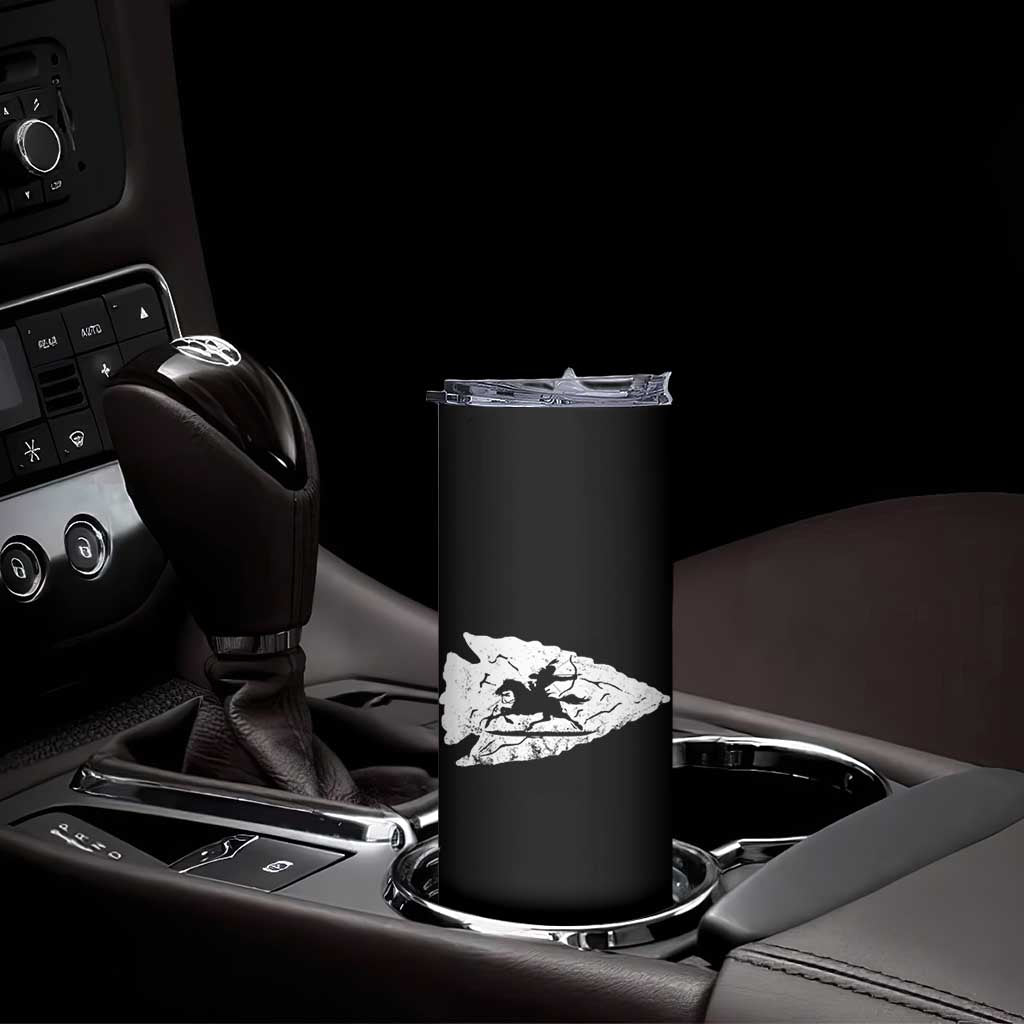 Arrowhead Hunter Indian Chief Relic Hunting Native American Skinny Tumbler - Wonder Print Shop