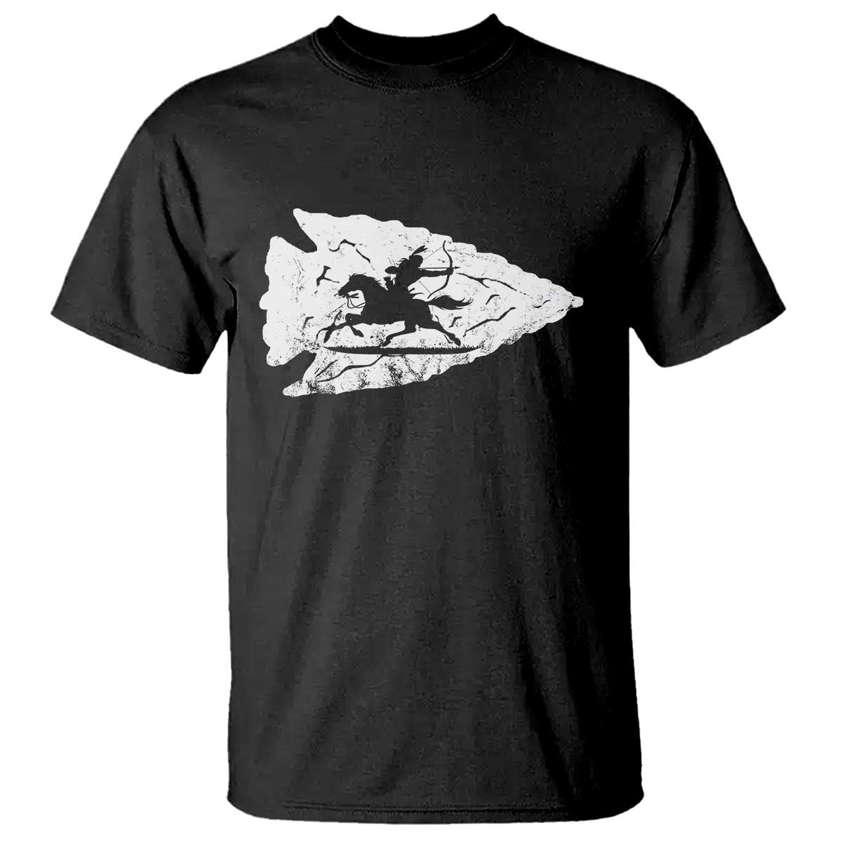 Arrowhead Hunter Indian Chief Relic Hunting Native American T Shirt - Wonder Print Shop