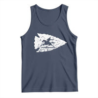 Arrowhead Hunter Indian Chief Relic Hunting Native American Tank Top - Wonder Print Shop