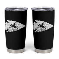 Arrowhead Hunter Indian Chief Relic Hunting Native American Tumbler Cup - Wonder Print Shop
