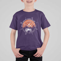 Not All Those Who Wander Are Lost T Shirt For Kid Compass Off Road Car - Wonder Print Shop