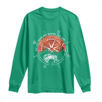 Not All Those Who Wander Are Lost Long Sleeve Shirt Compass Off Road Car - Wonder Print Shop