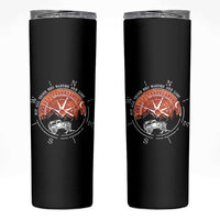 Not All Those Who Wander Are Lost Skinny Tumbler Compass Off Road Car - Wonder Print Shop