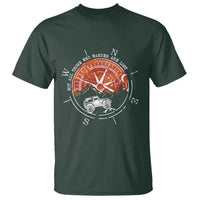 Not All Those Who Wander Are Lost T Shirt Compass Off Road Car - Wonder Print Shop
