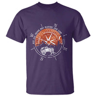 Not All Those Who Wander Are Lost T Shirt Compass Off Road Car - Wonder Print Shop
