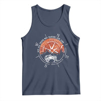 Not All Those Who Wander Are Lost Tank Top Compass Off Road Car - Wonder Print Shop