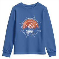 Not All Those Who Wander Are Lost Youth Sweatshirt Compass Off Road Car - Wonder Print Shop