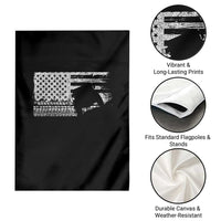 Off Road QUAD ATV Car Adventure Vintage American Flag Garden Flag - Wonder Print Shop