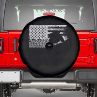 Off Road QUAD ATV Car Adventure Vintage American Flag Spare Tire Cover - Wonder Print Shop