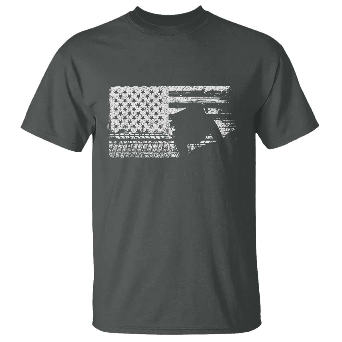 Off Road QUAD ATV Car Adventure Vintage American Flag T Shirt - Wonder Print Shop