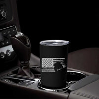 Off Road QUAD ATV Car Adventure Vintage American Flag Tumbler Cup - Wonder Print Shop