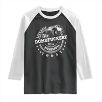 Funny Lets Keep The Dumbfuckery To A Minimum Today Raglan Shirt Off Road Car - Wonder Print Shop