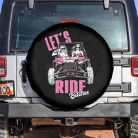 Funny Lets Ride Bitches Spare Tire Cover UTV SXS Four Wheeler UTV Offroad Mudding - Wonder Print Shop