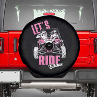 Funny Lets Ride Bitches Spare Tire Cover UTV SXS Four Wheeler UTV Offroad Mudding - Wonder Print Shop
