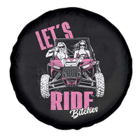 Funny Lets Ride Bitches Spare Tire Cover UTV SXS Four Wheeler UTV Offroad Mudding - Wonder Print Shop