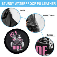 Funny Lets Ride Bitches Spare Tire Cover UTV SXS Four Wheeler UTV Offroad Mudding - Wonder Print Shop