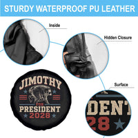 Jimothy For President 2028 Spare Tire Cover Funny Jimothy The Raccoon Seattle Trash Panda Meme