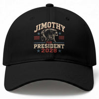Jimothy For President 2028 Baseball Cap Funny Jimothy The Raccoon Seattle Trash Panda Meme