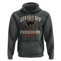 Jimothy For President 2028 Hoodie Funny Jimothy The Raccoon Seattle Trash Panda Meme